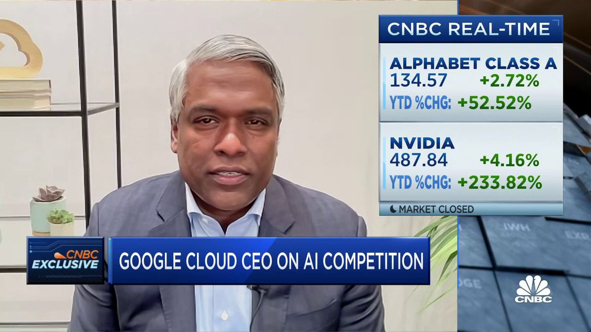 Baidu gets China's green light to release its ChatGPT-like Ernie bot to the public 1 Google Cloud CEO Thomas Kurian: 50% of all AI startups run on Google Cloud