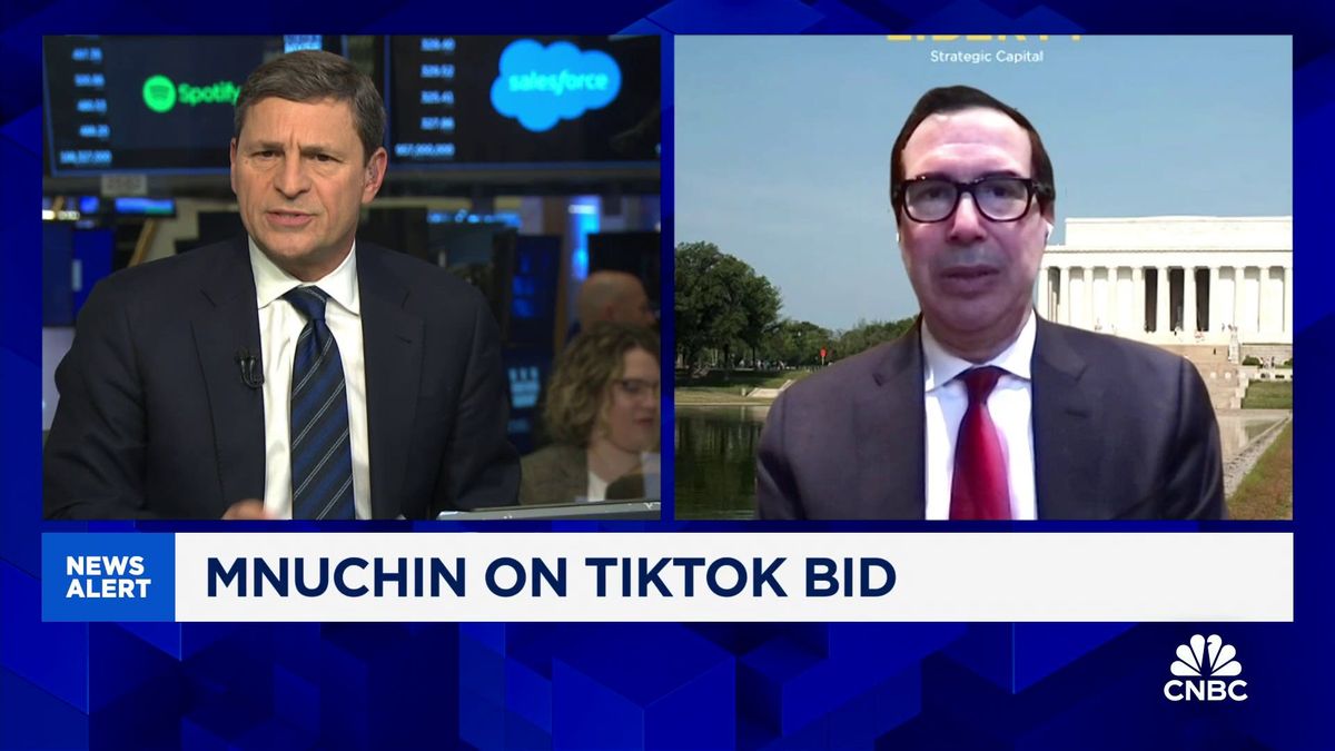 Reddit shares rise 7%, hit record as Raymond James raises price target 1 Steven Mnuchin on TikTok: We'd be very interested in investing the business