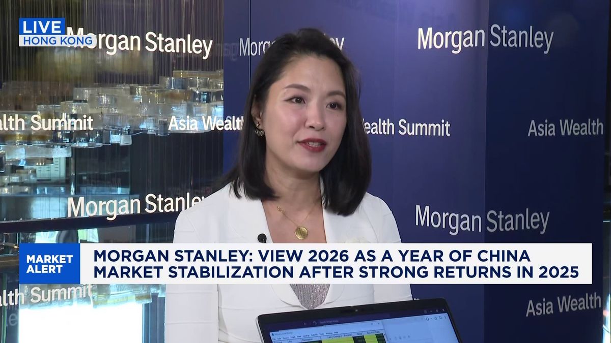 China's AI and robotics push isn't enough to kickstart its economy, leaving growth more exposed to trade risks 1 Morgan Stanley sees 'year of stabilization' for China markets after strong 2025