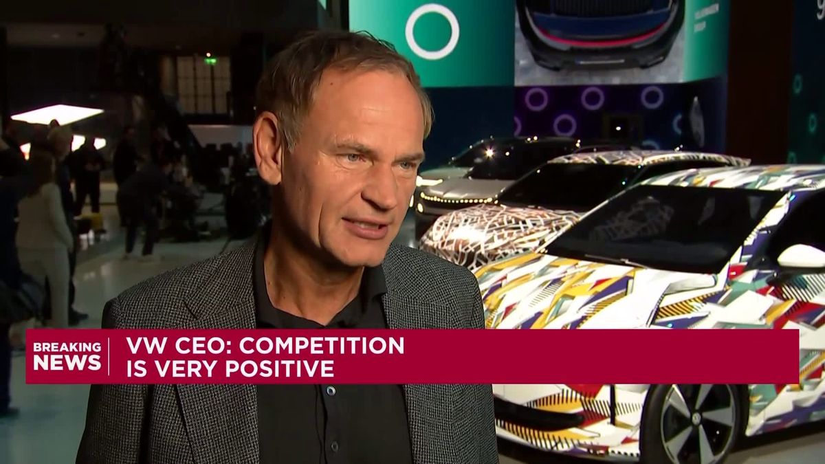 Chinese EV players take fight to legacy European automakers on their home turf 2 VW CEO says "when you have good competitors you have to be better"