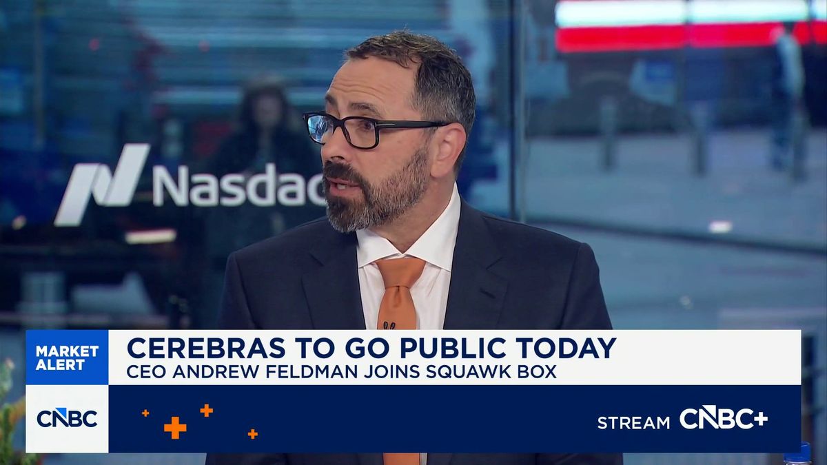 Cerebras IPO mints two billionaires, sets stage for potential AI wave 2 Cerebras CEO Andrew Feldman on IPO debut: This is the right way to fund our growth