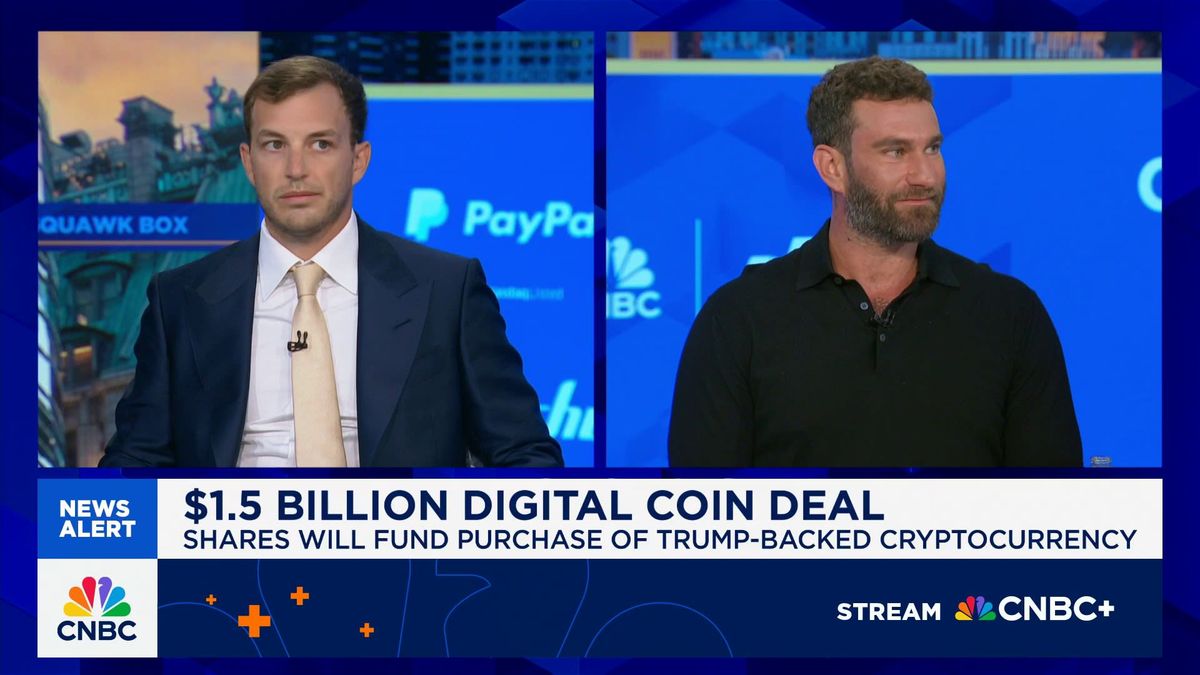 The Trump crypto firm is planning expansion, from tokenized commodities to debit cards 1 World Liberty Financial co-founders on $1.5 billion digital coin deal, growth of USD1 stablecoin