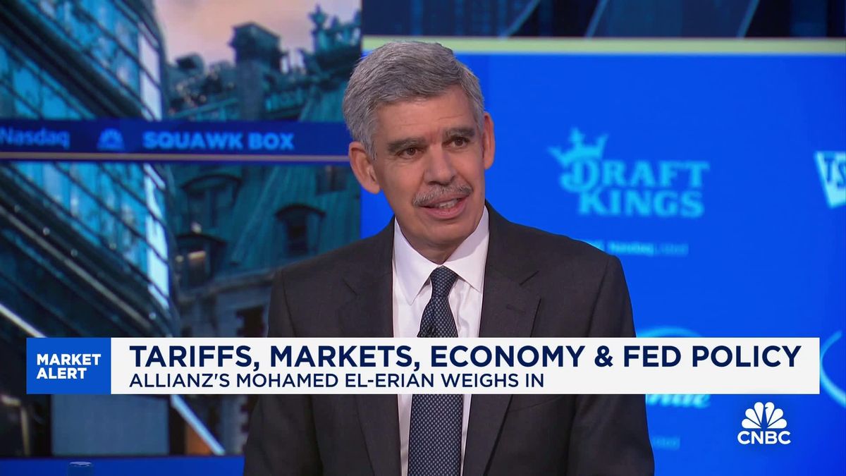 Tariffs will likely raise much less money than White House projects, economists say 1 Tariffs could be a major rewiring of the domestic and global economy, says Mohamed El-Erian