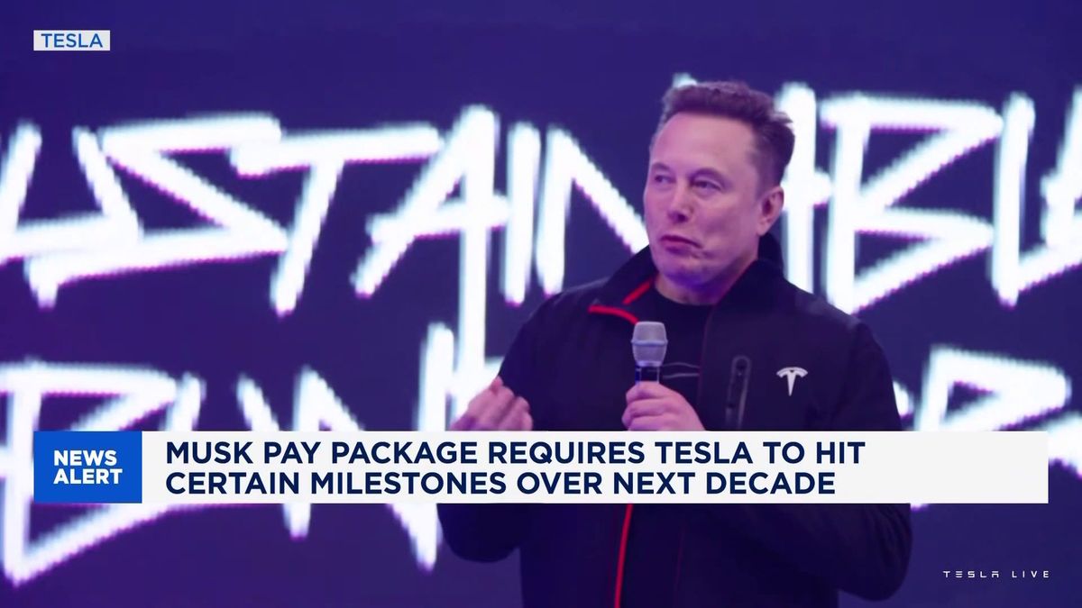 Tesla investor support for Elon Musk's massive pay plan was lower in 2025 than in 2018 1 The key milestones behind Elon Musk's $1 trillion pay package