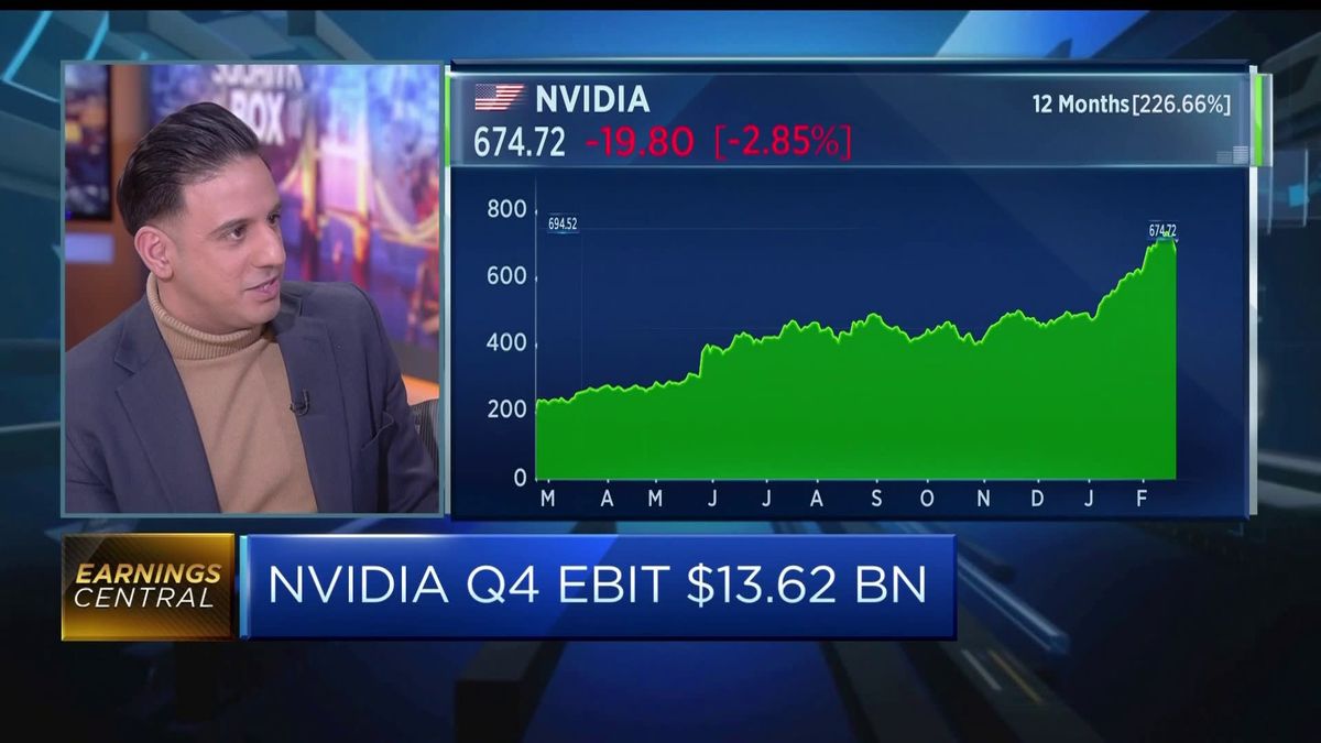 Nvidia shares pop 14% in premarket trade after AI-fueled bumper earnings 1 Nvidia's China issued swept aside as AI-fueled boom continues
