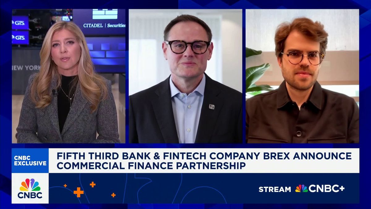 Fifth Third signs deal making fintech firm Brex the provider of its commercial cards 1 Fifth Third Bancorp CEO Tim Spence on new partnership with Brex