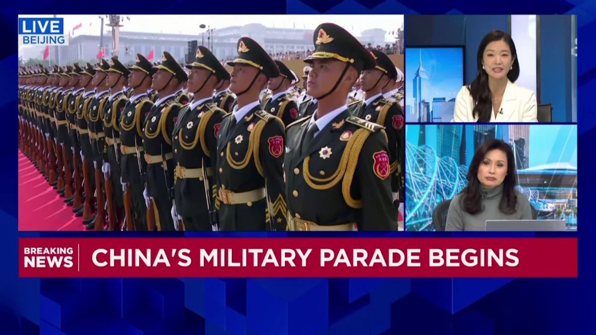 China's Xi says the world faces 'peace or war' as Trump claims Beijing conspiring against U.S. 1 China displays military might in Victory Day Parade