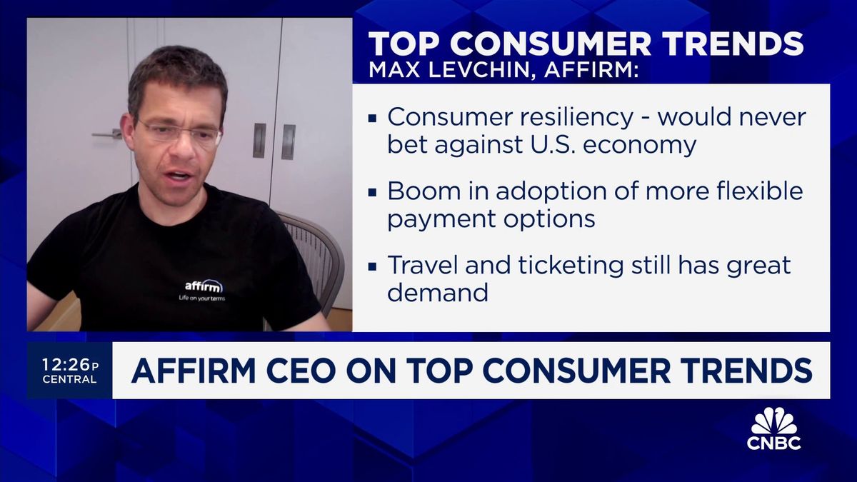 Affirm beats on top and bottom lines 2 Affirm CEO on consumer behavior: 'shopping is back on and people are buying'