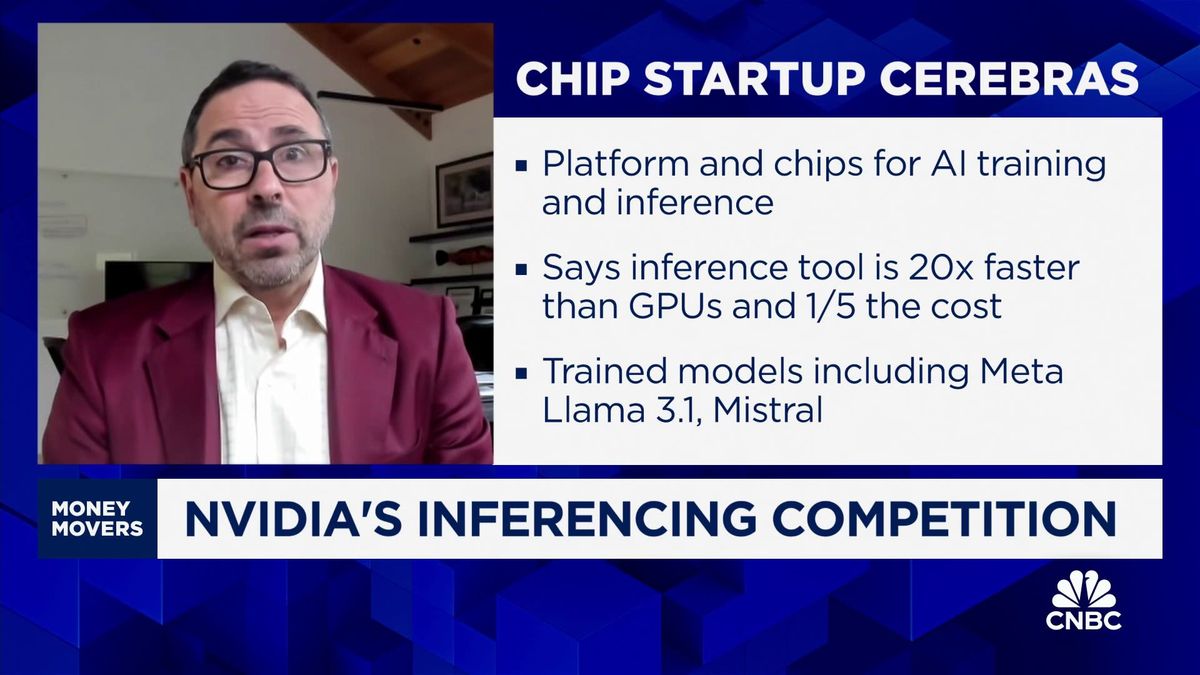 Cerebras IPO has 'too much hair' as AI chipmaker tries to sell Wall Street on Nvidia alternative 2 Cerebras CEO: Our inference offering is 20x faster than Nvidia's and a fraction of the price