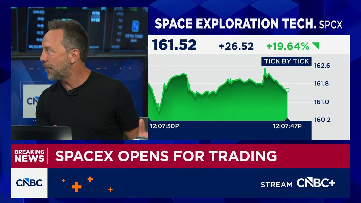 SpaceX market cap tops $2 trillion after shares of Elon Musk's rocket company gain 19% on debut 3 Altimeter Capital CEO: SpaceX isn’t a ‘get-rich-quick scheme’ but will have competitive returns