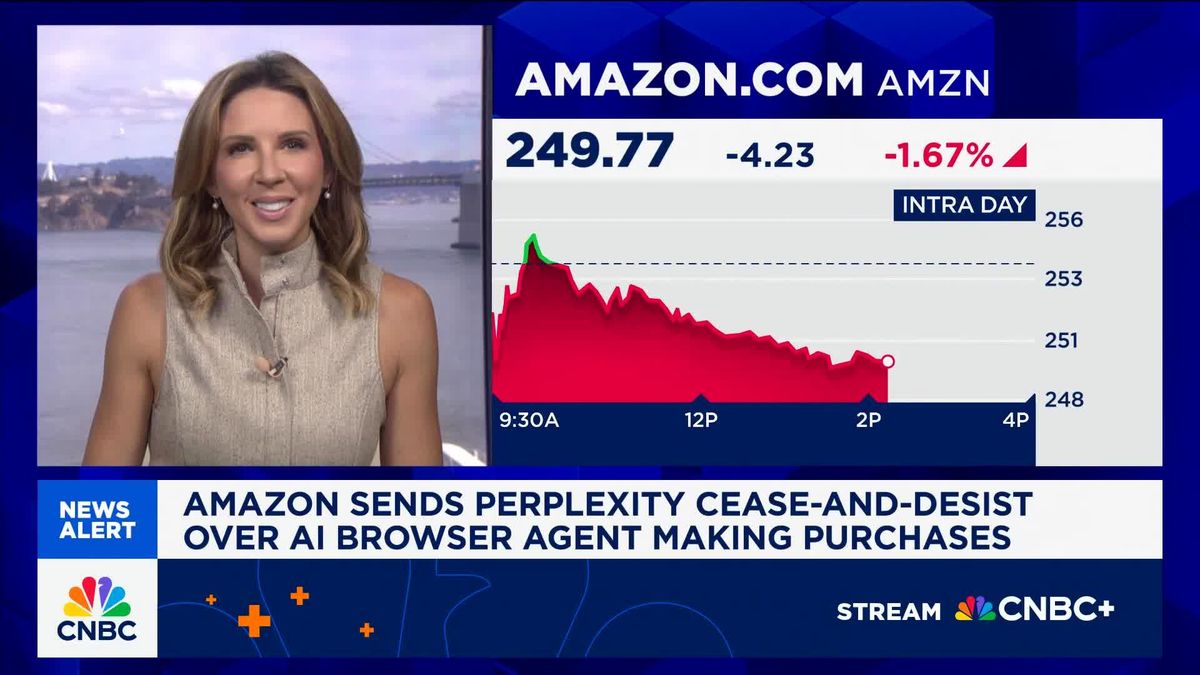 Amazon faces 'leader's dilemma' — fight AI shopping bots or join them 2 Amazon sends Perplexity cease-and-desist over AI browser agents making purchases