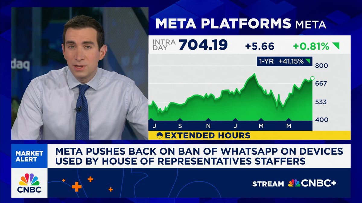 Ex-Meta employee files whistleblower suit for alleged security flaws at WhatsApp 1 Meta pushes back on ban of WhatsApp on devices used by House of Representatives staffers
