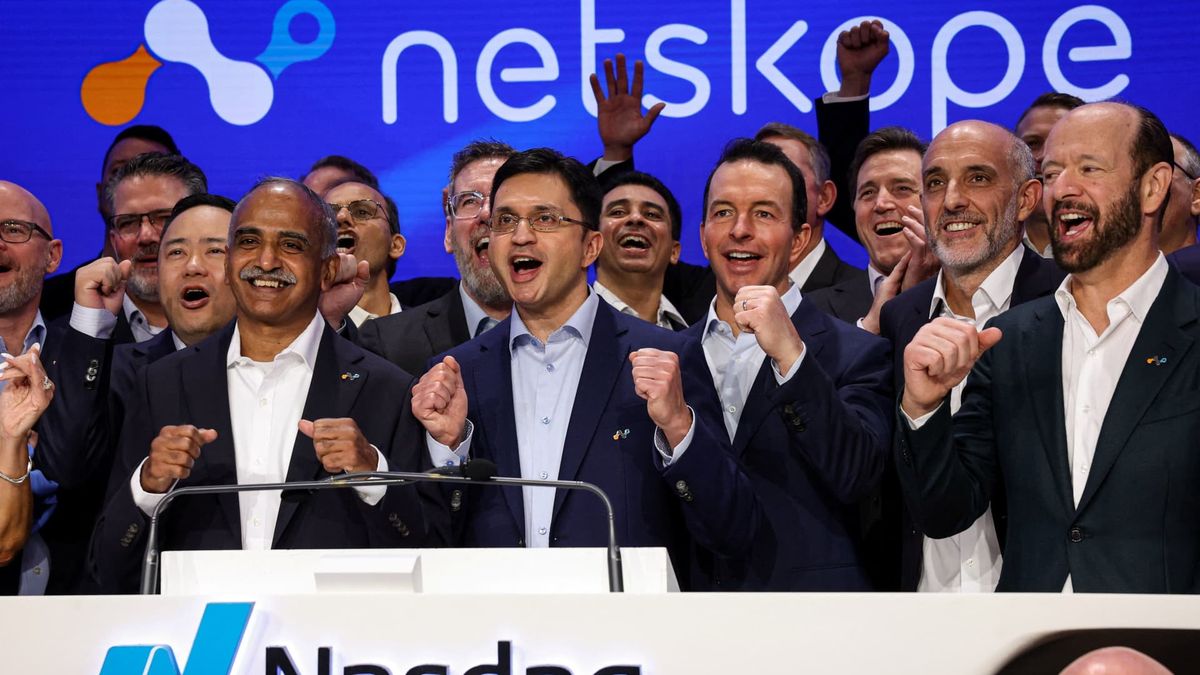 Netskope soars 18% on first day of trading, reaches .6 billion market cap
