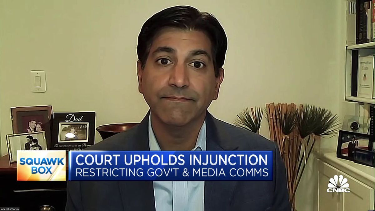 Supreme Court to hear Texas and Florida social media cases over right to moderate content 1 We want to have more 'open and free speech': Former White House CTO Aneesh Chopra