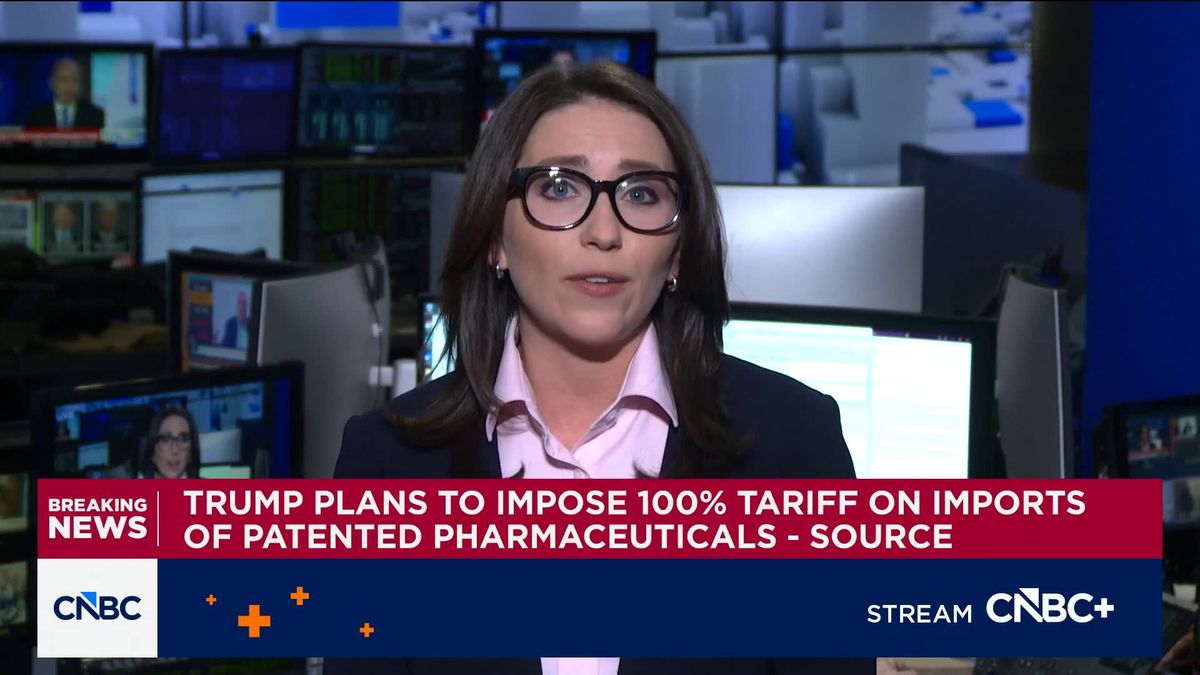 Trump administration sets up to 100% tariffs on some imported drugs, with many companies exempt 1 Trump administration prepares up to 100% pharmaceutical tariffs on some imported drugs