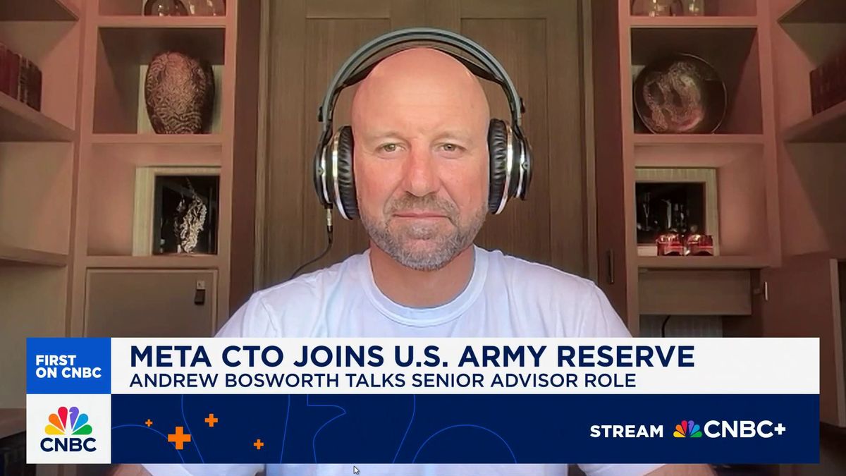 U.S. House tells staffers not to use Meta’s WhatsApp 1 Watch CNBC's full interview with Meta CTO Andrew Bosworth