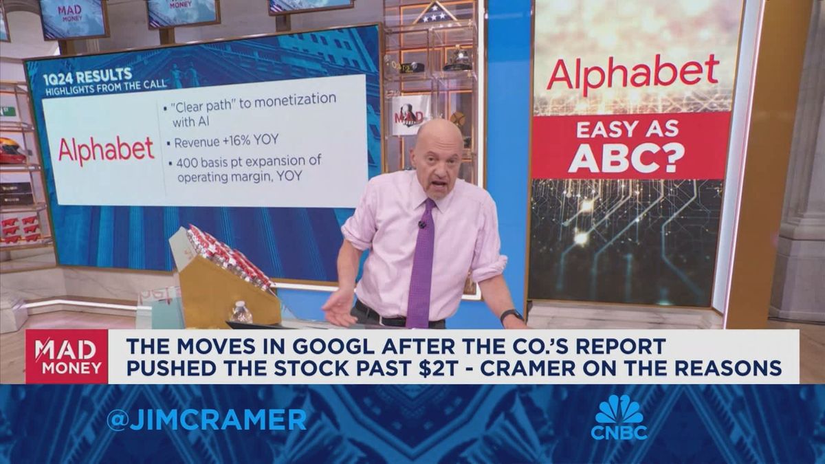 Google lays off hundreds of 'Core' employees, moves some positions to India and Mexico 2 Alphabet's investor call had a 'remarkable' level of transparency, says Jim Cramer