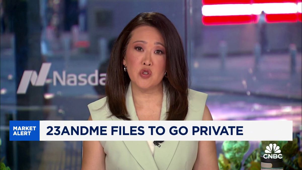 23andMe CEO Anne Wojcicki 'surprised and disappointed' by board resignations: Read the memo 1 23andMe CEO files proposal to take company private as stock craters