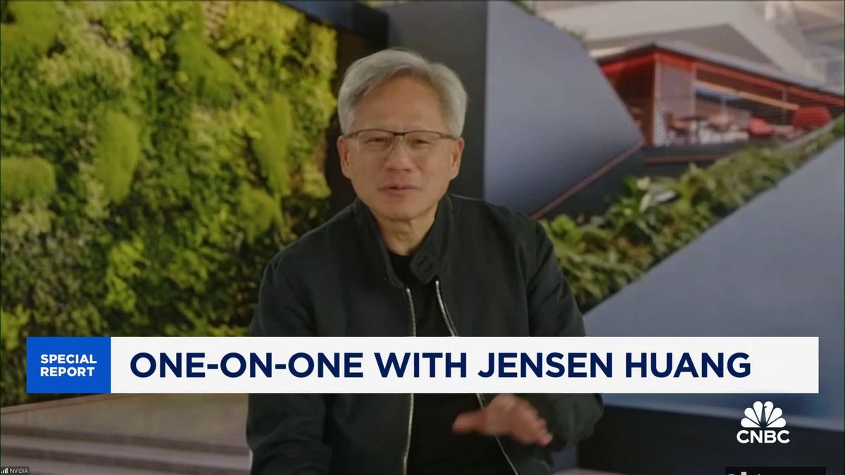 Nvidia bounces back from post-earnings slide, climbing above $3 trillion market cap 1 Watch CNBC's full interview with Nvidia CEO Jensen Huang