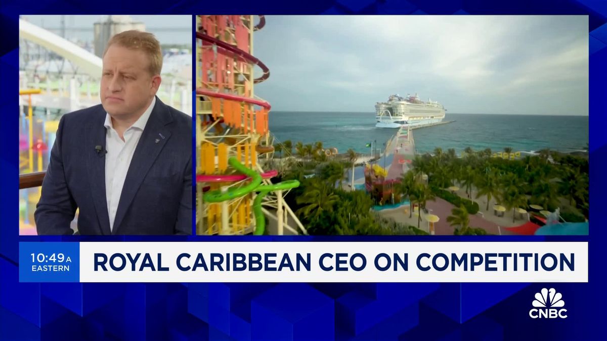 Royal Caribbean leans into shorter cruises, more experiences to capture travel demand 2 Consumer remains extremely resilient and is 'thirsting' for experiences, says Royal Caribbean CEO