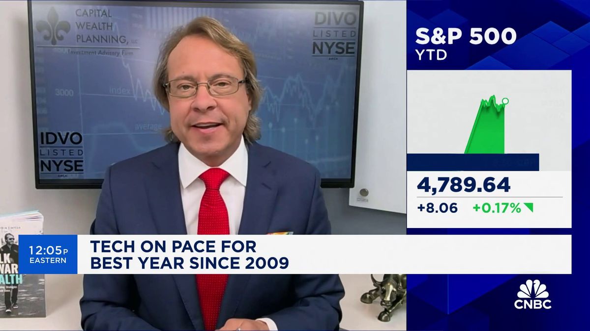 Tech stocks just wrapped up one of their best years in past two decades after 2022 slump 1 The Santa Claus rally can continue into 2024, says Capital Wealth's Kevin Simpson