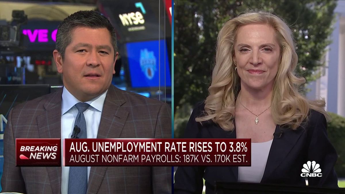 6 things to know about the job market right now: It's 'near-perfect,' economist says 1 NEC Director Lael Brainard on August jobs report: People are coming back and going to work