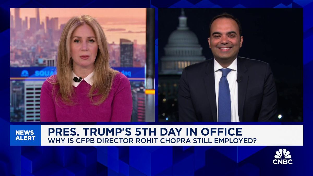 Trump names Treasury Secretary Scott Bessent acting director of CFPB, as former head Chopra confirms he is out 1 CFPB Director Rohit Chopra on future of agency: The work of the bureau is extremely popular