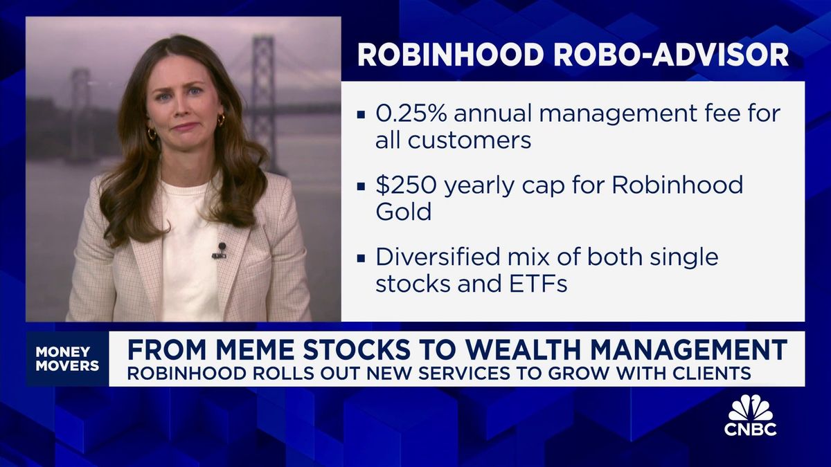 Robinhood CEO sees Amazon-like subscription model as path to 'loyalty' in financial services 1 Robinhood rolls out new wealth management, private banking services