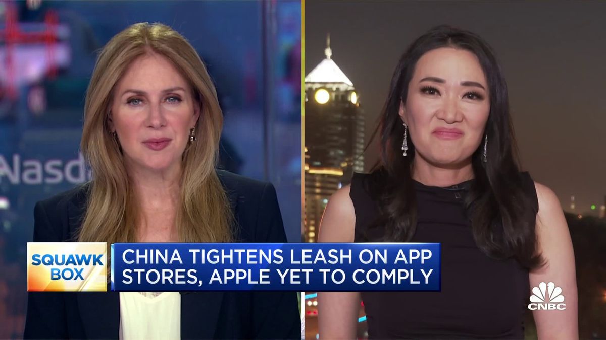 Apple expressed concerns to Chinese officials over foreign app restrictions, report says 1 China tightens leash on app stores, Apple yet to comply