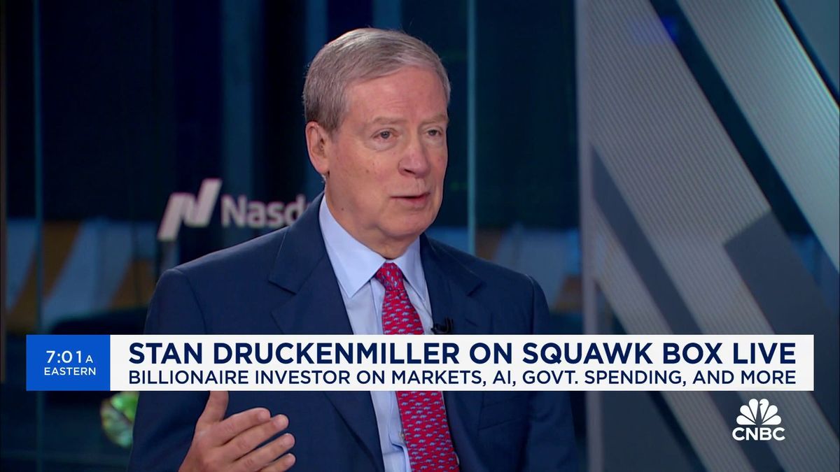Stanley Druckenmiller cut his Nvidia stake in late March, says AI may be a bit overhyped short term 2 Watch CNBC’s full interview with Duquesne Family Office chairman and CEO Stanley Druckenmiller