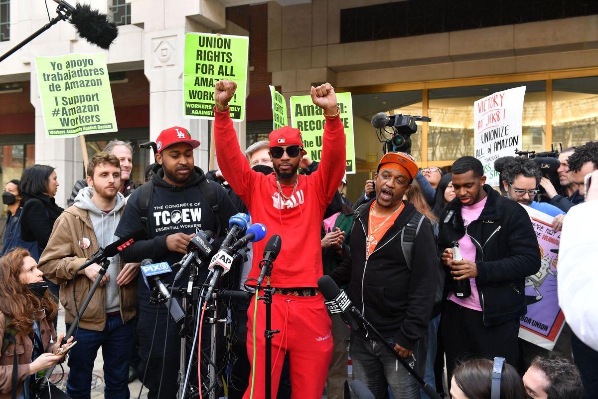 Amazon workers strike across seven facilities at peak of holiday shopping season 1 How two friends formed Amazon's first U.S. union and what's next