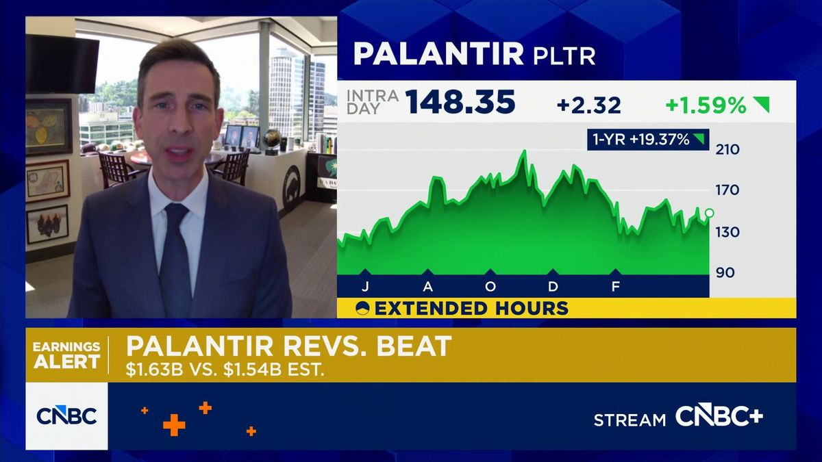 Trump touted Palantir on Truth Social after buying the company's stock, records show 1 DA Davidson's Gil Luria on Palantir: No other company is growing at this rate