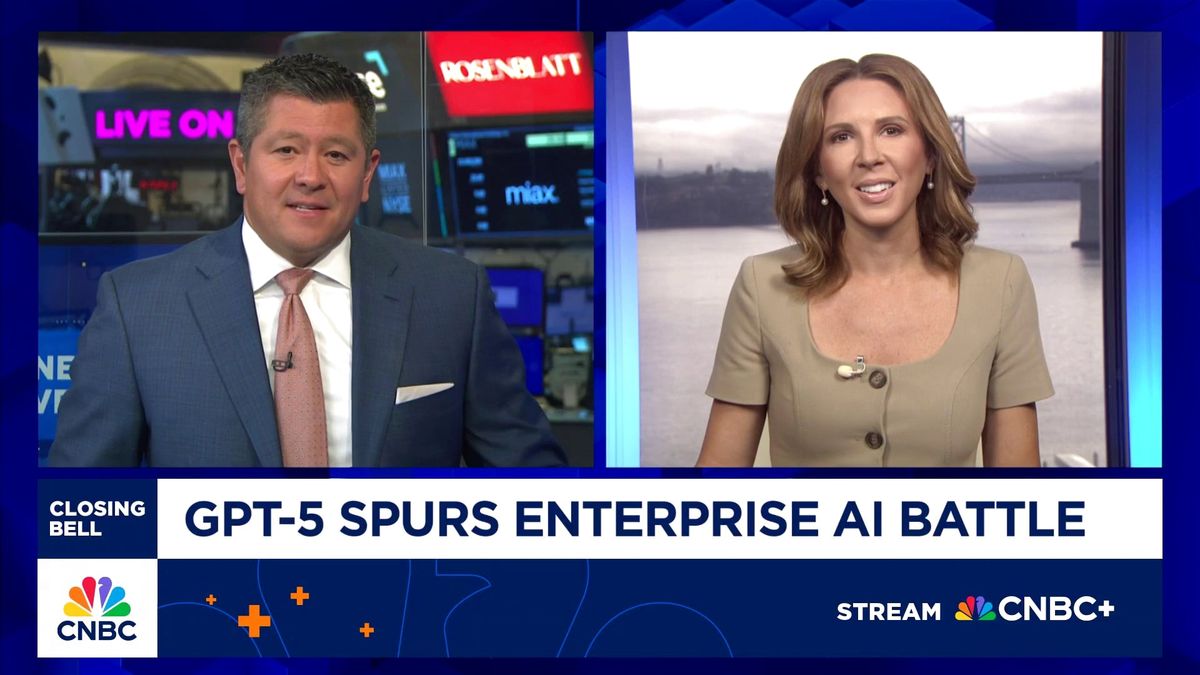 GPT-5's rollout fell flat for consumers, but the AI model is gaining where it matters most 5 OpenAI's GPT-5 reignites enterprise AI battle
