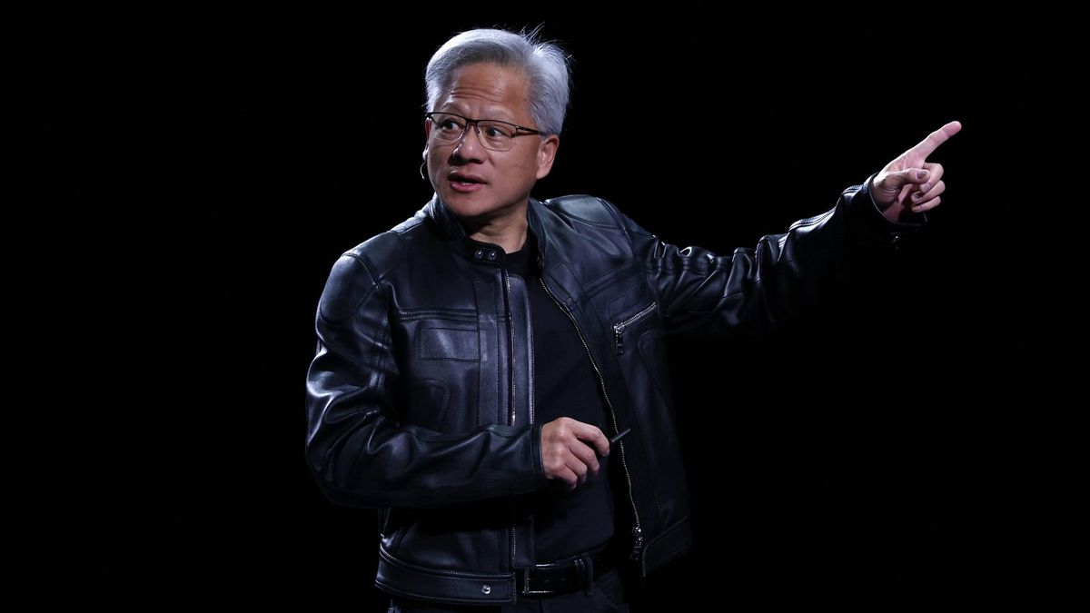 Nvidia CEO downplays U.S. fears that China’s military will use his firm’s chips