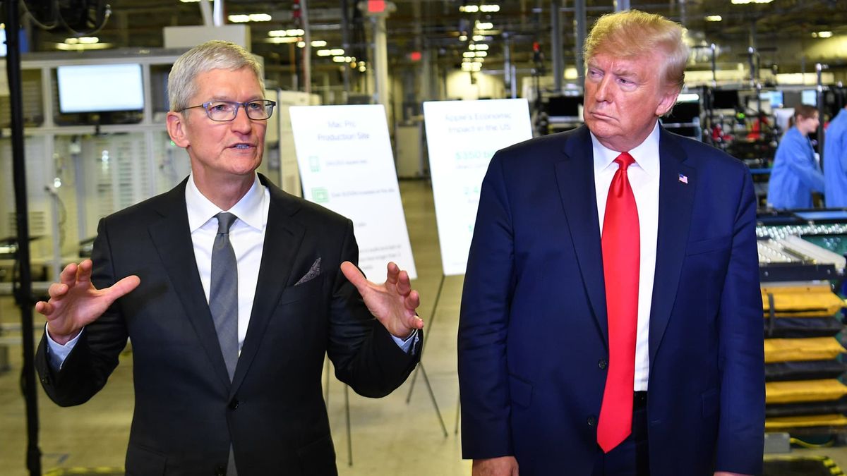 Trump says Apple must pay a 25% tariff on iPhones not made in the U.S.