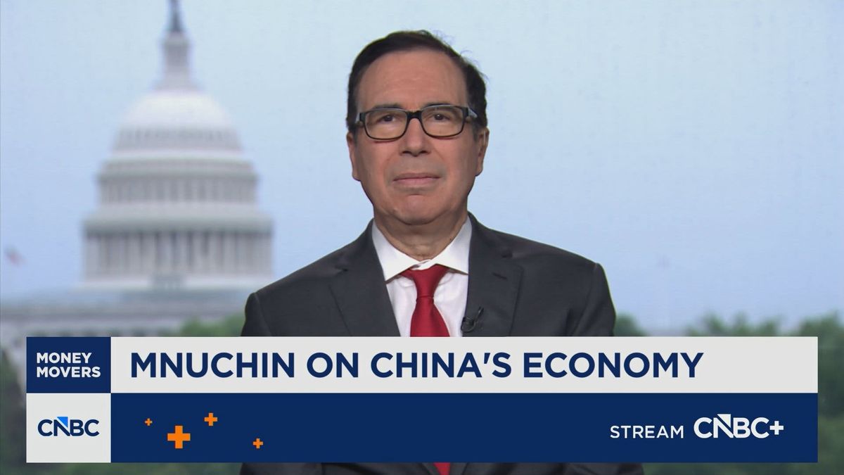 Trump is taking more than a dozen U.S. executives to China. Jensen Huang isn't one of them 1 Steven Mnuchin on Trump's China trip, Iran war and U.S. budget deficit