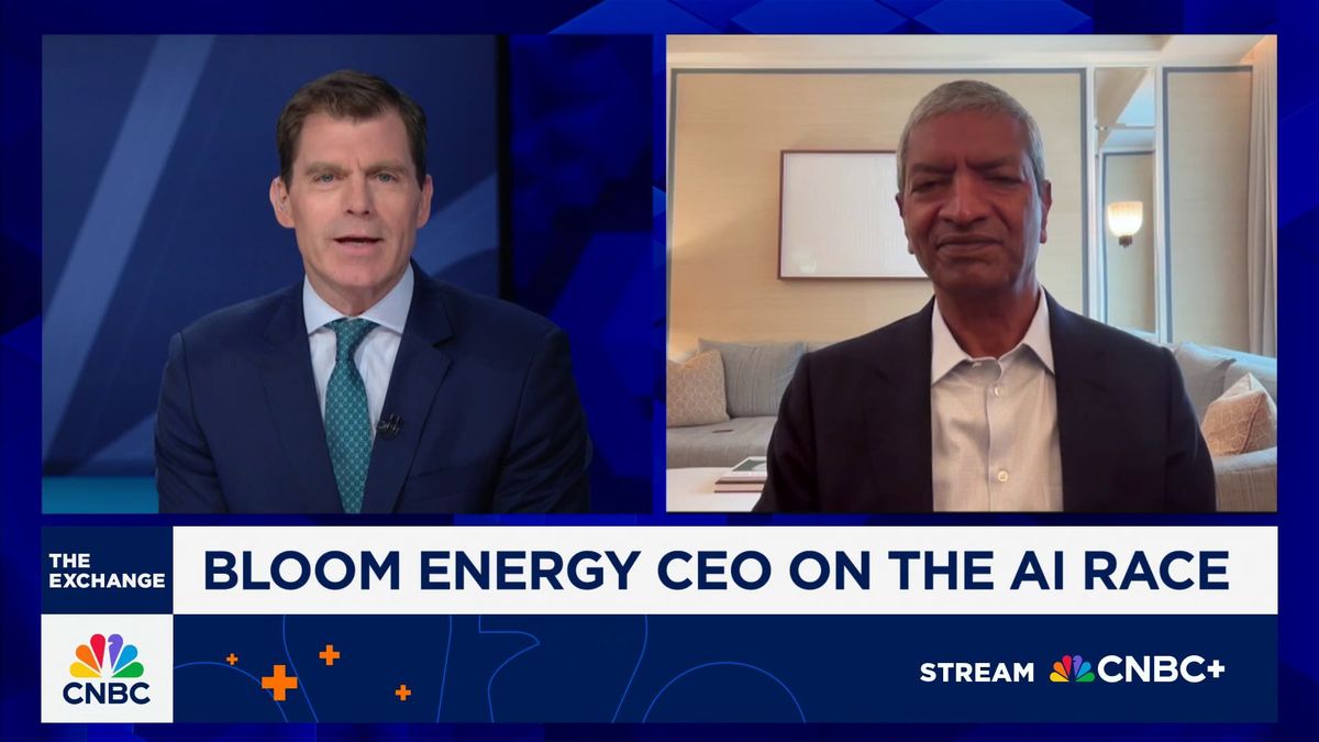 How the AI data center bubble story is playing out inside one booming energy stock 2 Bloom Energy CEO K.R. Sridhar: AI spend and infrastructure buildout will last for a long time
