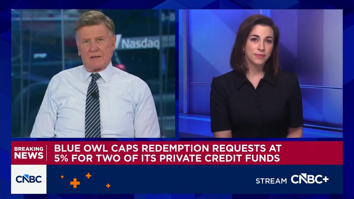 Blue Owl caps private credit funds redemptions at 5% after steep request levels 1 Blue Owl caps private credit funds redemptions at 5% after steep request levels