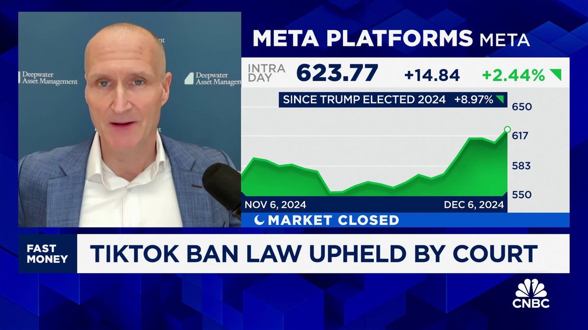 Mark Zuckerberg went all in on Meta's AI strategy this year. The pressure builds in 2025 2 If the U.S. bans TikTok China could retaliate and target Tesla and Apple: Deepwater's Gene Munster