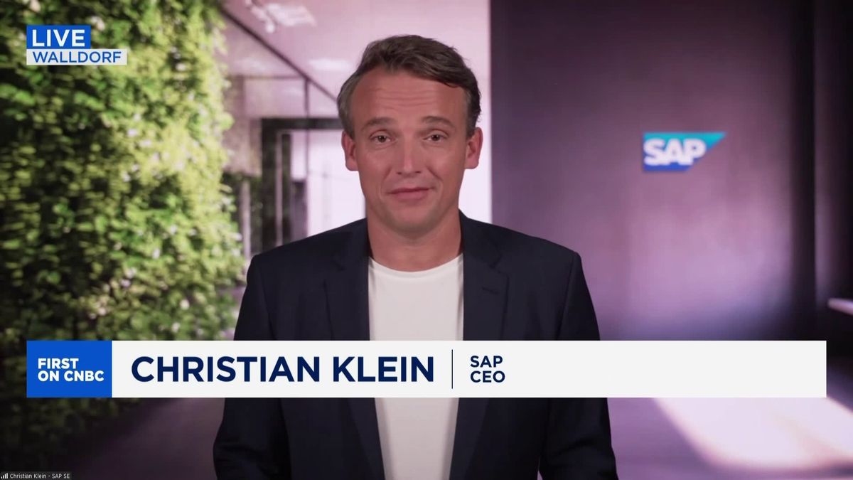 SAP boss warns against regulating AI, says Europe risks falling behind U.S., China 1 SAP CEO to Europe: Don't regulate AI technology — regulate outcomes