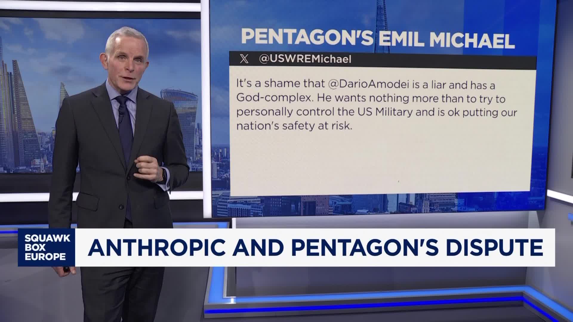 In Defense-Anthropic clash, AI is real-time testing the balance of power in future of warfare 2 Here's what's behind Anthropic’s fight with the Pentagon