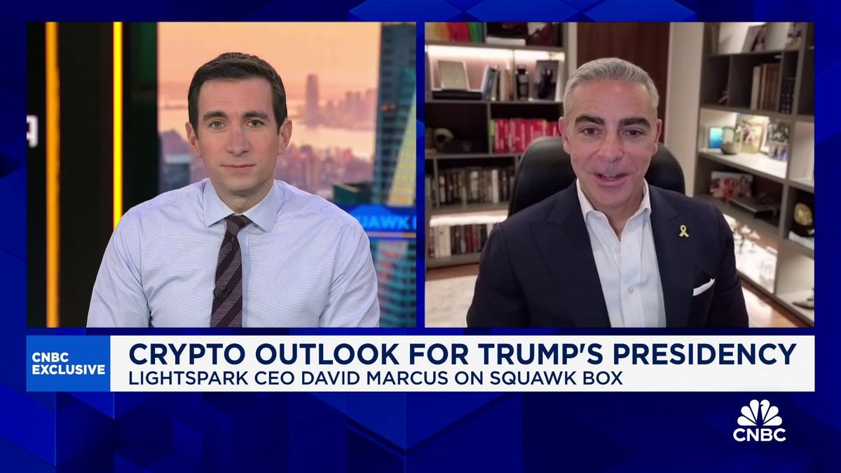 Crypto and Trump gang up on FDIC over debanking: 'Our story is pretty ridiculous' 2 Lightspark CEO David Marcus: It's a brand new day for crypto in America