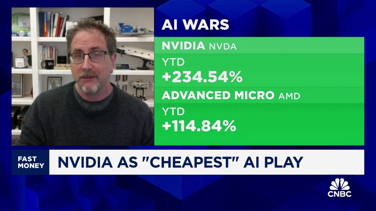 Here are 3 stocks — other than Nvidia — getting an AI premium from Wall Street 1 Nvidia is ‘the cheapest’ AI play out there, top Bernstein analyst says