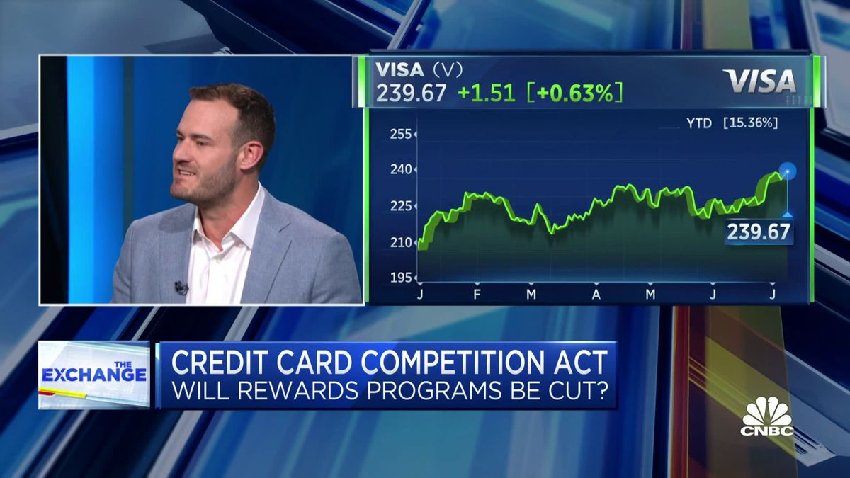 The fight over a bill targeting credit card fees pits payment companies against retailers 1 New credit card law could dramatically change rewards points system, says The Points Guy
