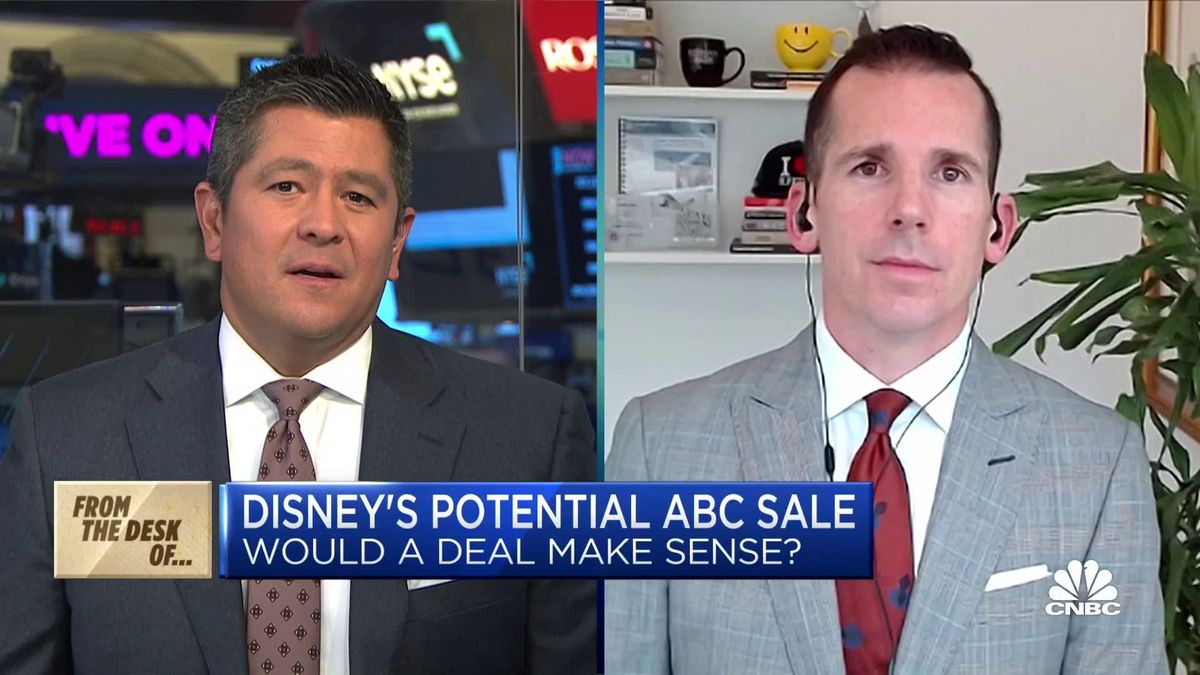 Disney asset sales won't break the bank, but they will move legacy media forward 1 Nexstar could 'no doubt' take ABC and monetize it really well, says Wells Fargo's Steven Cahall