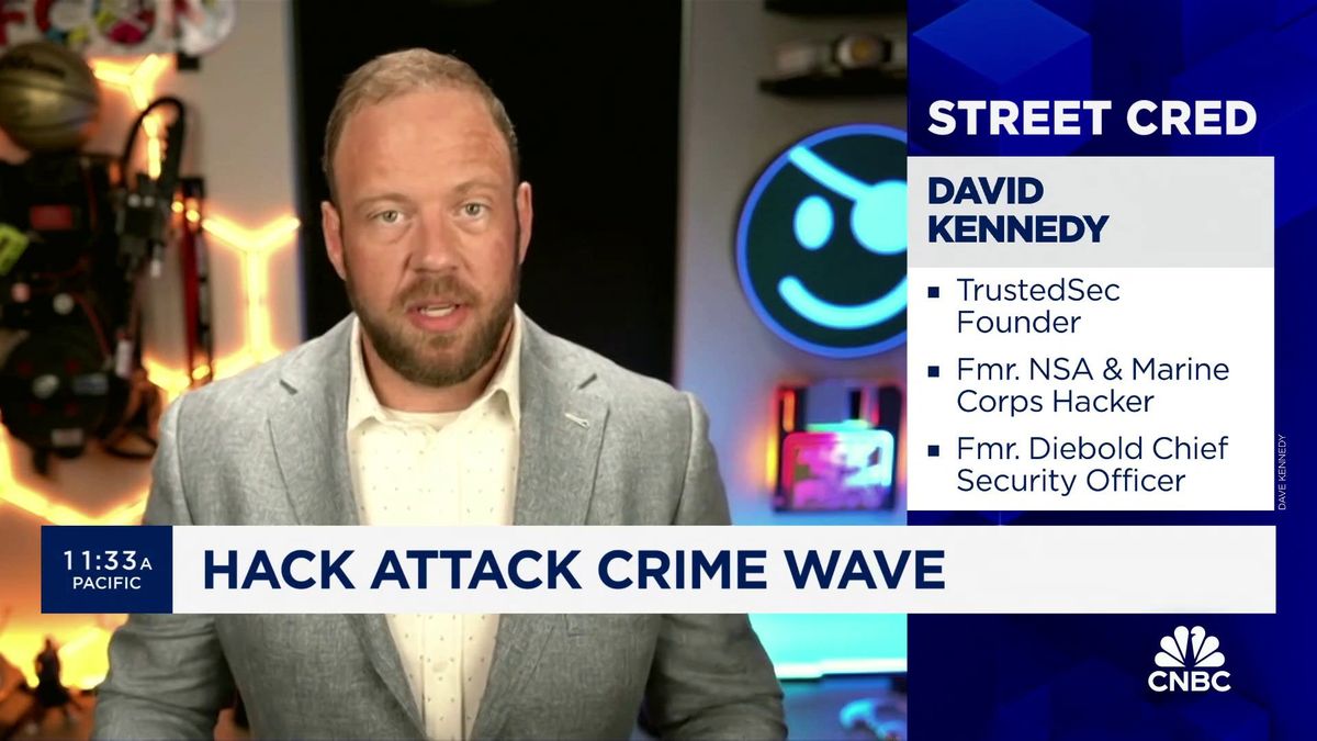The government is getting fed up with ransomware payments fueling endless cycle of cyberattacks 1 American companies are behind the curve in defending against cyber hacks, says Binary's David Kennedy