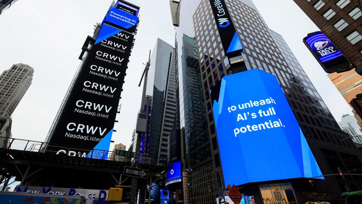 CoreWeave stock rallies as company introduces new AI tools for developers