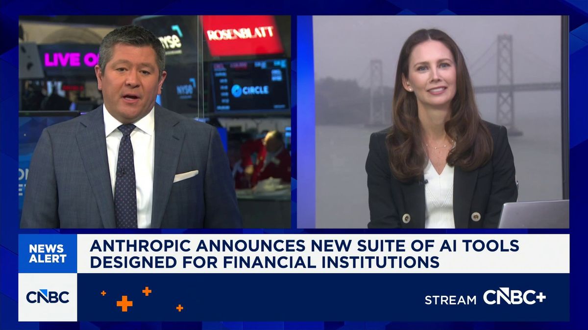 Anthropic CEO warns of cyber ‘moment of danger’ as AI exposes thousands of vulnerabilities 1 Anthropic announces new suite of AI tools designed for financial institutions