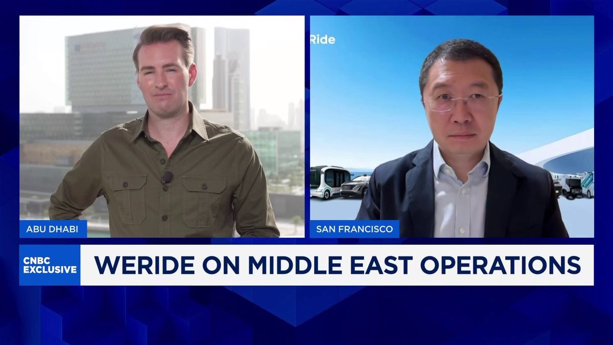 Chinese robotaxi companies forge ahead with UAE expansion despite Iran war 2 WeRide doubles down on the Middle East: Robotaxis roll out in Dubai