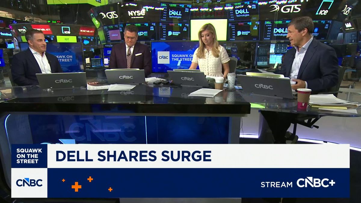 Dell stock skyrockets 32% for its best day ever as AI server revenue soars 2 Dell is still 'cheap,' says Melius’ Ben Reitzes